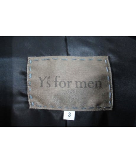 Y's for men yohji yamamoto ステッチデザインジャケット MM-J28