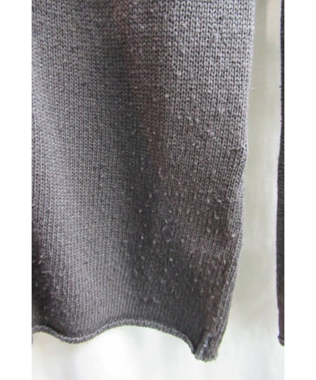 09ss yohji yamamoto +noir 変形襟デザインカーディガン NV-K02-480