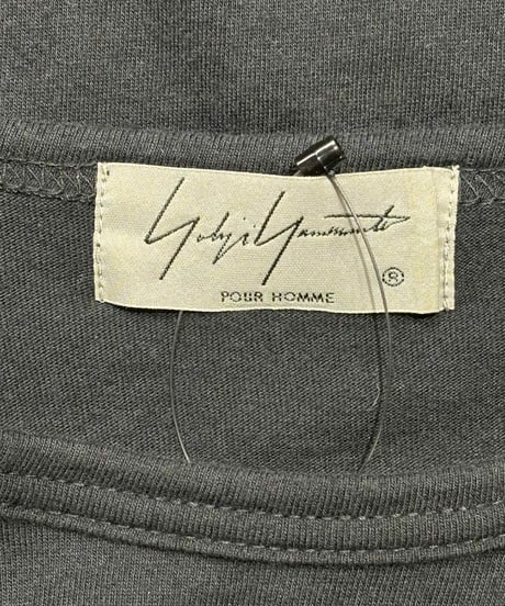 2017SS yohji yamamoto pour homme バックプリント半袖カットソー（HD-T49-080）