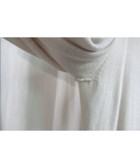 yohji yamamoto pour homme ベージュ シンプルニット HK-3
