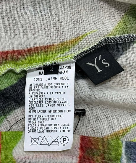 Y's yohji yamamoto カットソー（YK-T27-848）