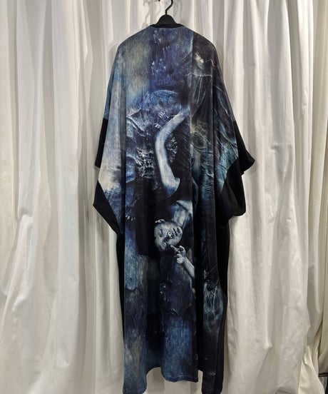 美品 2022AW yohji yamamoto pour homme X ベクシンスキー ケープ（HE-T76-083）