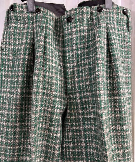 1980's yohji yamamoto pour homme vintage チェック柄パンツ（H-P-135xxx）