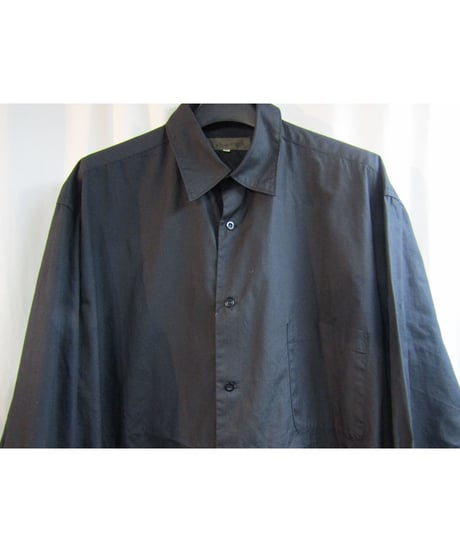 Y's for men yohji yamamoto 黒 シンプルブラウス MU-B01-018