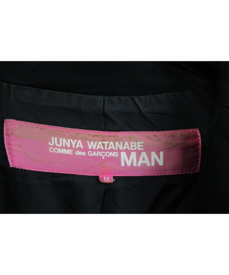 AD2005 JUNYA WATANABE COMME des GARCONS MAN 切りっぱなしデザインジャケット UP-J027