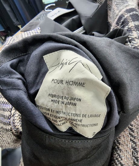2020aw yohji yamamoto pour homme アシンメトリーリバーシブルロングジャケット (HR-J17-874)