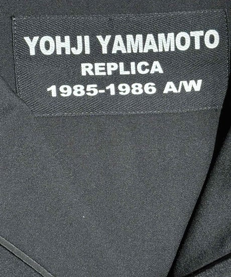 美品 2019AW yohji yamamoto pour homme 1985AW REPLICA プルオーバーシャツ（HC-B11-102）