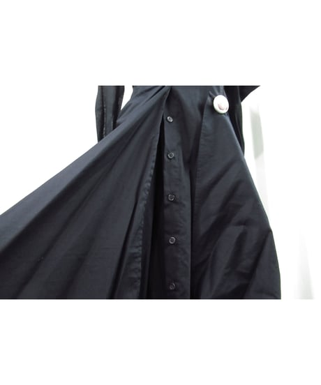 未使用 20ss yohji yamamoto femme マグネット付き 変形デザインドレス（FN-D17-801）