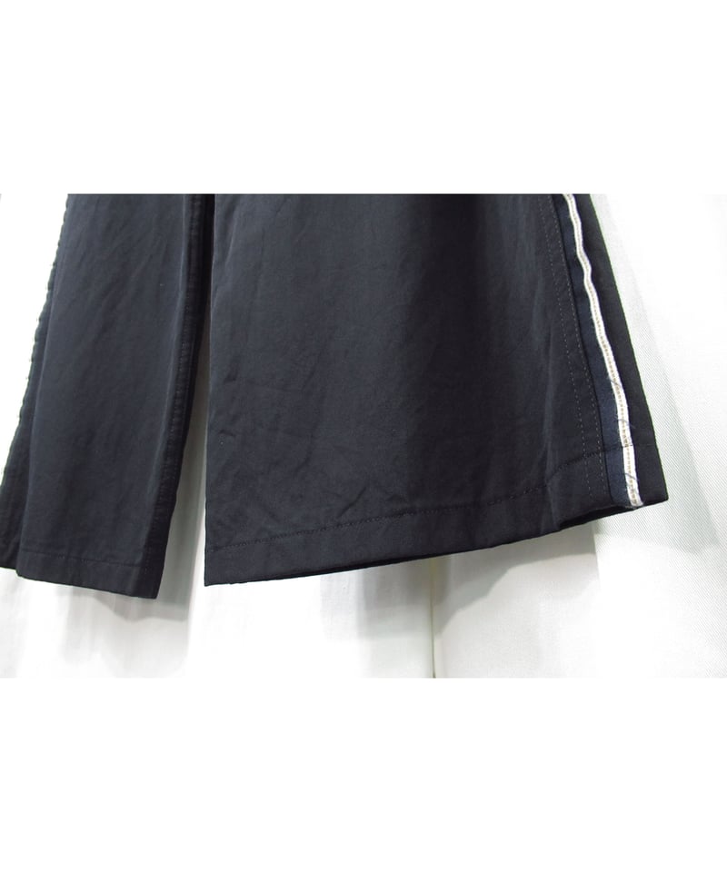 Y's for men yohji yamamoto 紺 サイドデザイン テパードパンツ