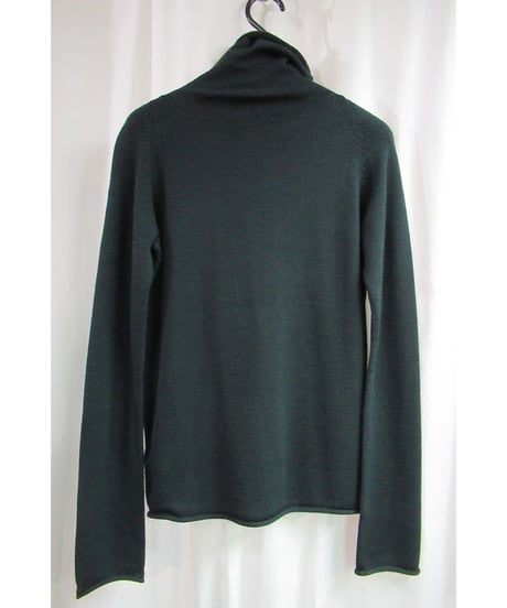 Y's yohji yamamoto 切りっぱなしデザインタートルニット YB-K02-174