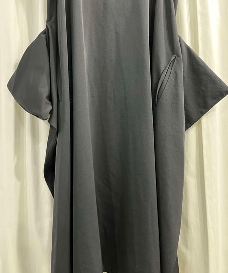 Y's yohji yamamoto ノ－スリーブ デザインワンピース（YE-D09-100）