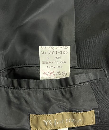 1990's Y's for men yohji yamamoto vintage ロングコート（MI-C01-100）