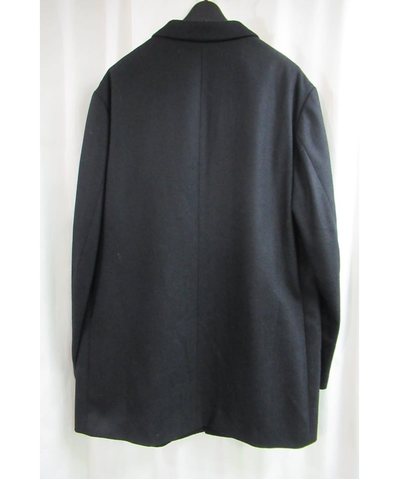 00aw yohji yamamoto pour homme 切替えデザインフラノジャケット 