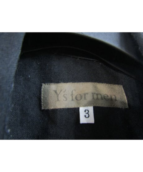 Y's for men yohji yamamoto 切替えデザインシンプルブラウス③ MU-B06-123