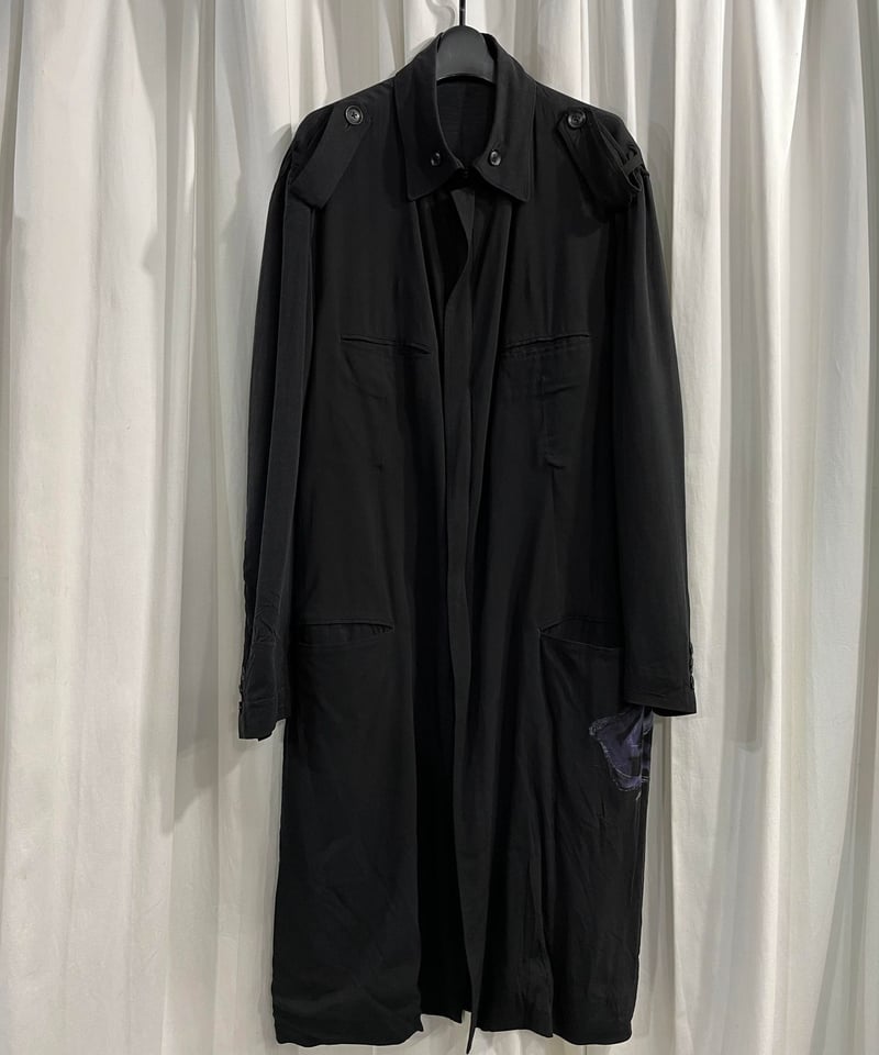 2019SS yohji yamamoto pour homme 花プリントWジップアップロン