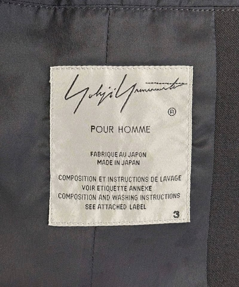 2017AW yohji yamamoto pour homme 刺繍デザインロングジャケット 2017AW yohji yamamoto pour homme 刺繍デザインロングジャケット