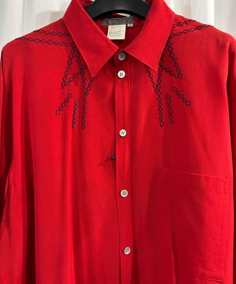 1980's yohji yamamoto pour homme vintage デザインブラウス（H-B-137xxx）