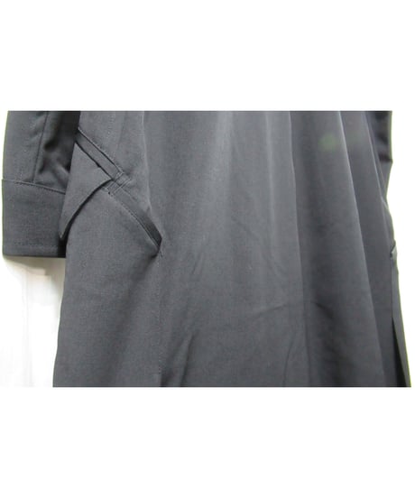 13aw yohji yamamoto pour homme ダブルファスナーデザイン ロングワンピース（HQ-D05-100）