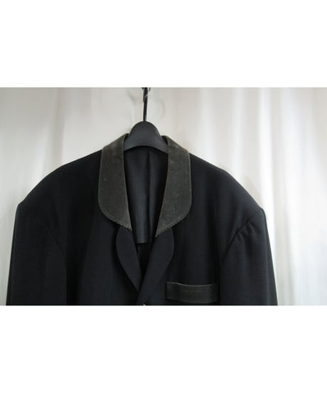 美品 88ss yohji yamamoto pour homme vintage アイレットジャケット HJ-13