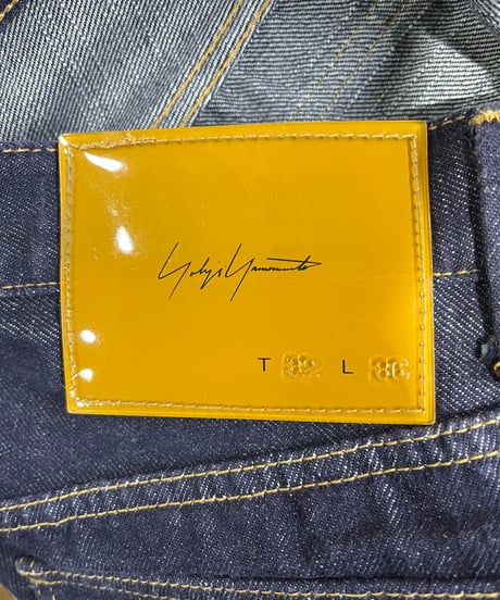 2002SS yohji yamamoto pour homme デザインデニム（HE-P05-077）