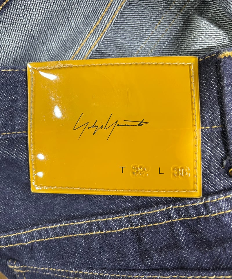 05ss Yohji Yamamoto POUR HOMME バイカーデニム 05ss Yohji Yamamoto POUR HOMME バイカーデニム パンツ