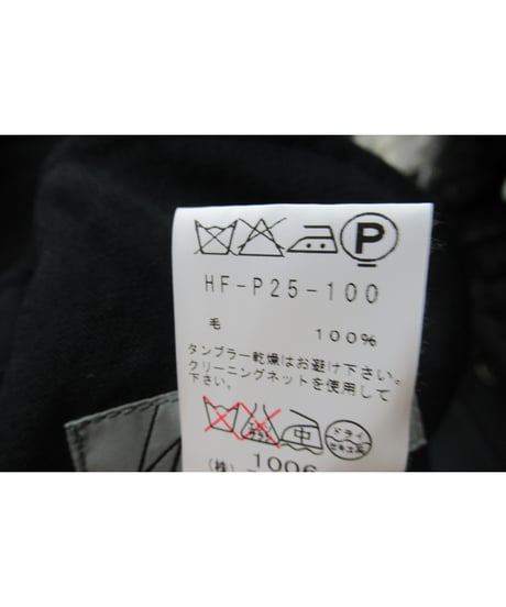2014AW yohji yamamoto pour homme 黒 デザインバルーンパンツ　HF-P25-100