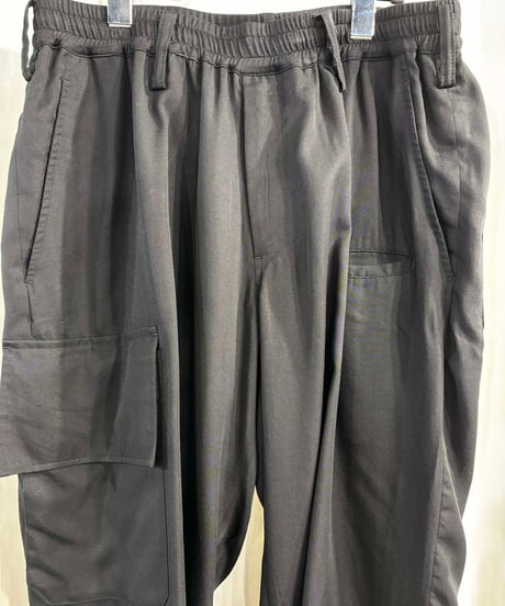 2021SS REGULATION yohji yamamoto MEN テンセル フラップポケットパンツ（HD-P04-240）