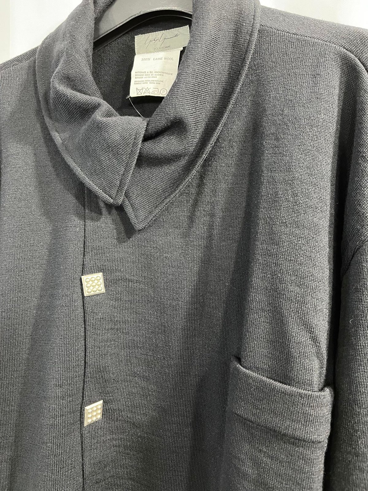 yohji yamamoto pour homme デザインカーディガン（H-K-074xxx