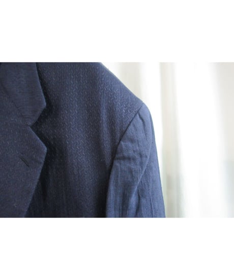 80’s COMME des GARCONS HOMME PLUS vintage 麻 袖切り替えデザインジャケット PJ-11070S