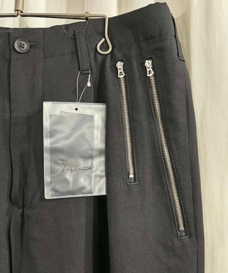 未使用 2019SS yohji yamamoto pour homme ファスナーポケットパンツ（HH-P38-100-2）