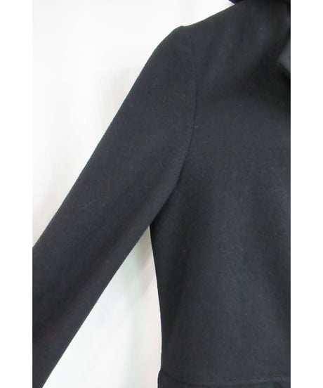 Y's yohji yamamoto 黒 変形襟デザインジャケット YX-J03-104