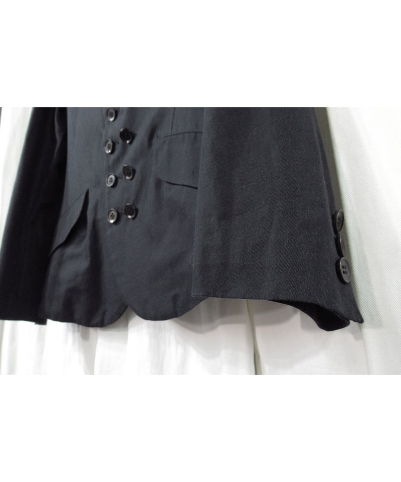 ヨウジヤマモト　yohji yamamoto ネイビー デザイン ジャケット JACKETS(ジャケット)｜YOHJI YAMAMOTOのメンズファッション