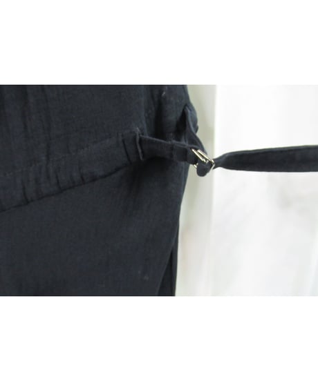 Y's yohji yamamoto 素材切り替えデザインロングワンピース YW-T08-061