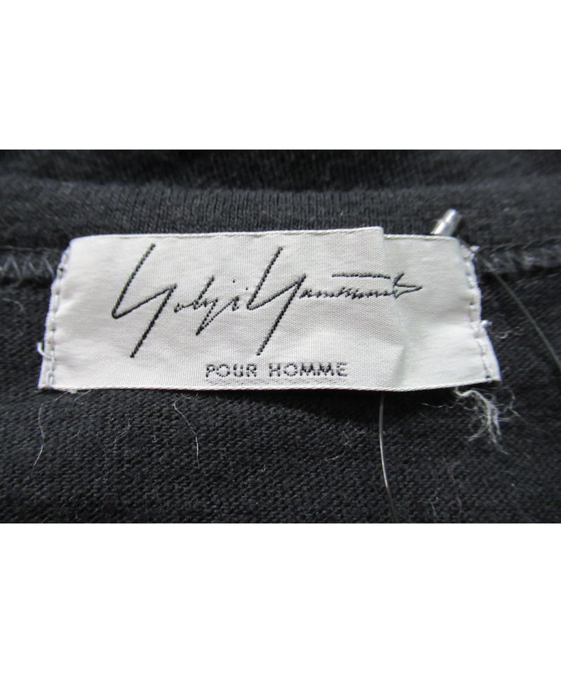 10ss yohji yamamoto pour homme ロゴデザイン 半袖カットソー(H 10ss yohji yamamoto pour homme ロゴデザイン 半袖カットソー(H