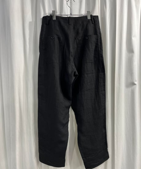 Y's yohji yamamoto 裾切替え ワイドパンツ（YO-P01-303）
