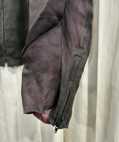 2002SS yohji yamamoto pour homme SAEKO 女優シリーズ プリントブルゾン（HE-Y12-829）