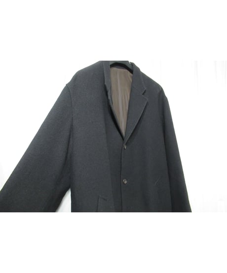 90's 赤タグ Y's for men yohji yamamoto vintage ４つ釦 シンプルロングコート（MI-C51-129）