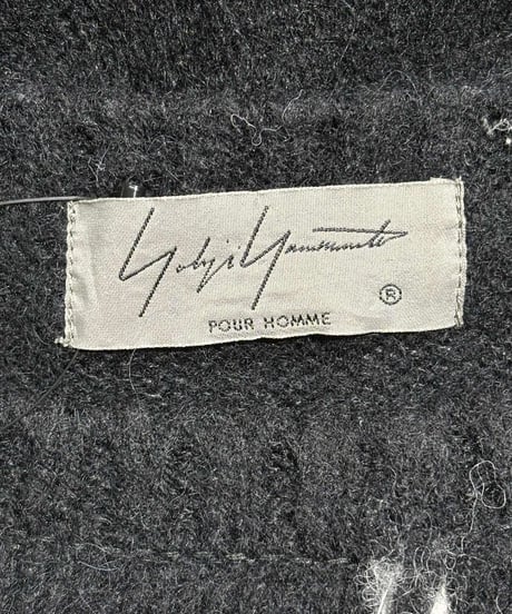 2019AW yohji yamamoto pour homme ボーダ－ニット（HC-K01-984）