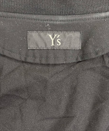 Y's yohji yamamoto femme シワ加工ダブルジップブルゾン（YN-T01-570）
