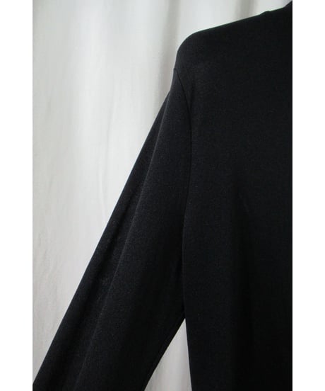02aw yohji yamamoto femme 袖アシメトリーデザインカットソー FV-T83-620