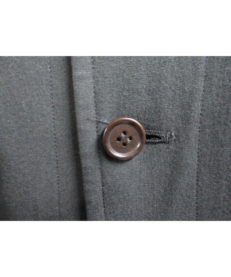 90’s Y's yohji yamamoto vintag カーキ Aラインシンプルコート YI-C06-115