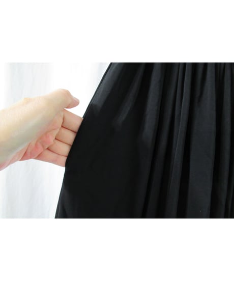 Y’s yohji yamamoto 素材切り替え フレアスカート YN-S40-834