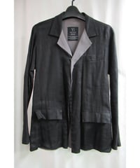 Y's yohji yamamoto スナップ釦素材切替デザインジャケット YC-J18-812