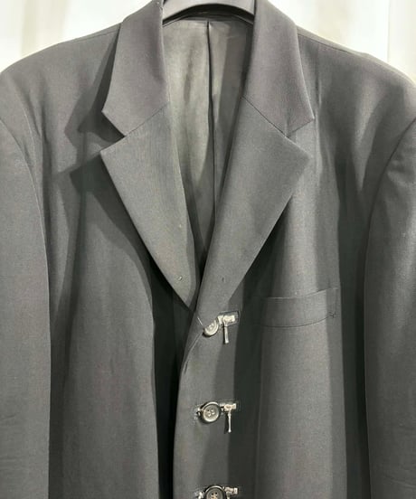 LQ yohji yamamoto ファスナーボタンホールジャケット（0354-04-102-12）