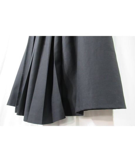 yohji yamamoto femme プリーツデザイン 巻きスカート（FR-S26-126）