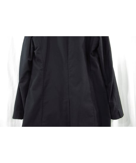 20ss yohji yamamoto pour homme ノーカラー シンプル コットン ロングジャケット（HN-J06-002）