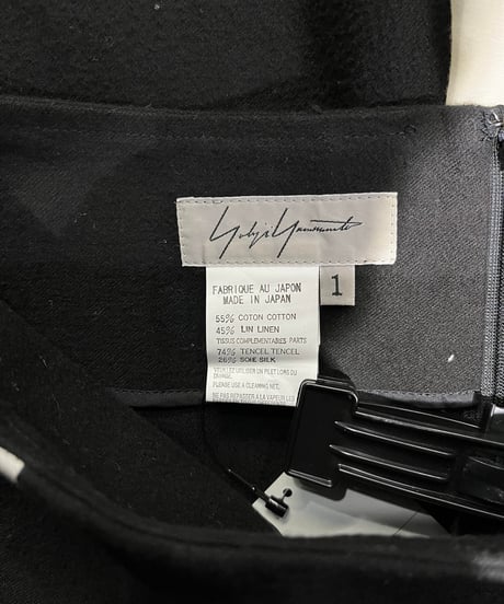 2004SS yohji yamamoto femme デザインロングスカート（FZ-S07-803）