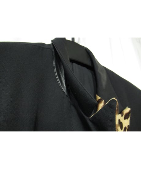 02aw yohji yamamoto pour homme ラペル切り替えデザインジャケット（HM-J03-102）