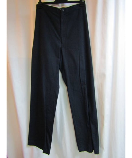 Y's yohji yamamoto 紺 コットンストレートパンツ YO-P21-037