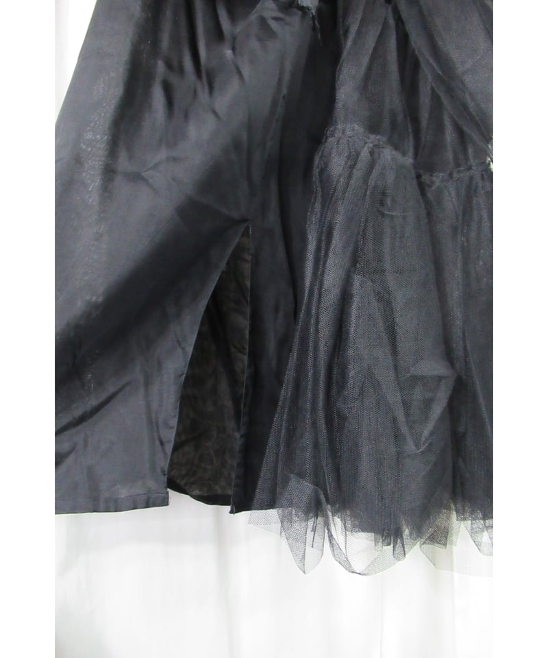レア AD1988 COMME des GARCONS NOIR 変形チュールフレア